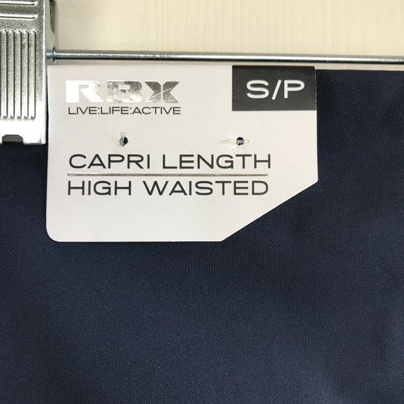 RBX Active Squat Proof High Waist Capri Legging S - Picture 11 of 14